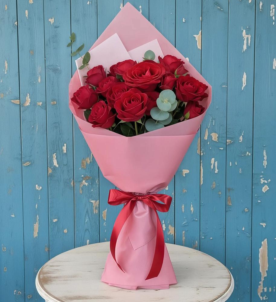 Букет цветов из: Розы в Новодеревянковской