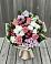 Букет цветов из: Альстромерии, Гвоздики, Розы и Хризантемы в Новодеревянковской