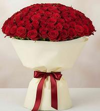 Букет 101 Красная роза Милано #REPLACE_PRED# Новодеревянковской