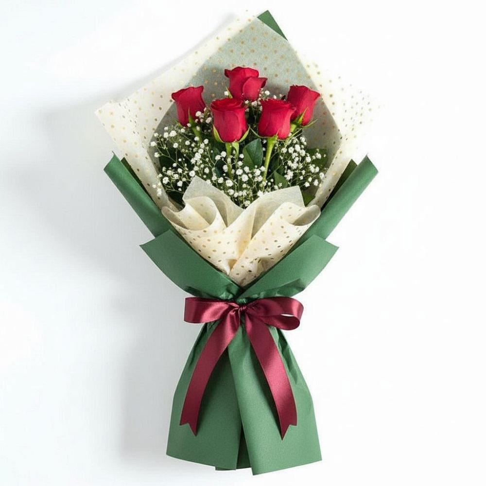 Букет цветов из: Розы в Новодеревянковской