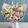 Букет цветов из: Альстромерии и Розы в Новодеревянковской