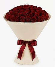 Букет 101 Бордовая роза Блэк Бакарра #REPLACE_PRED# Новодеревянковской