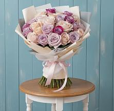 Букет цветов из:  Розы в Новодеревянковской