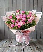 Букет Розовый кустик в Новодеревянковской