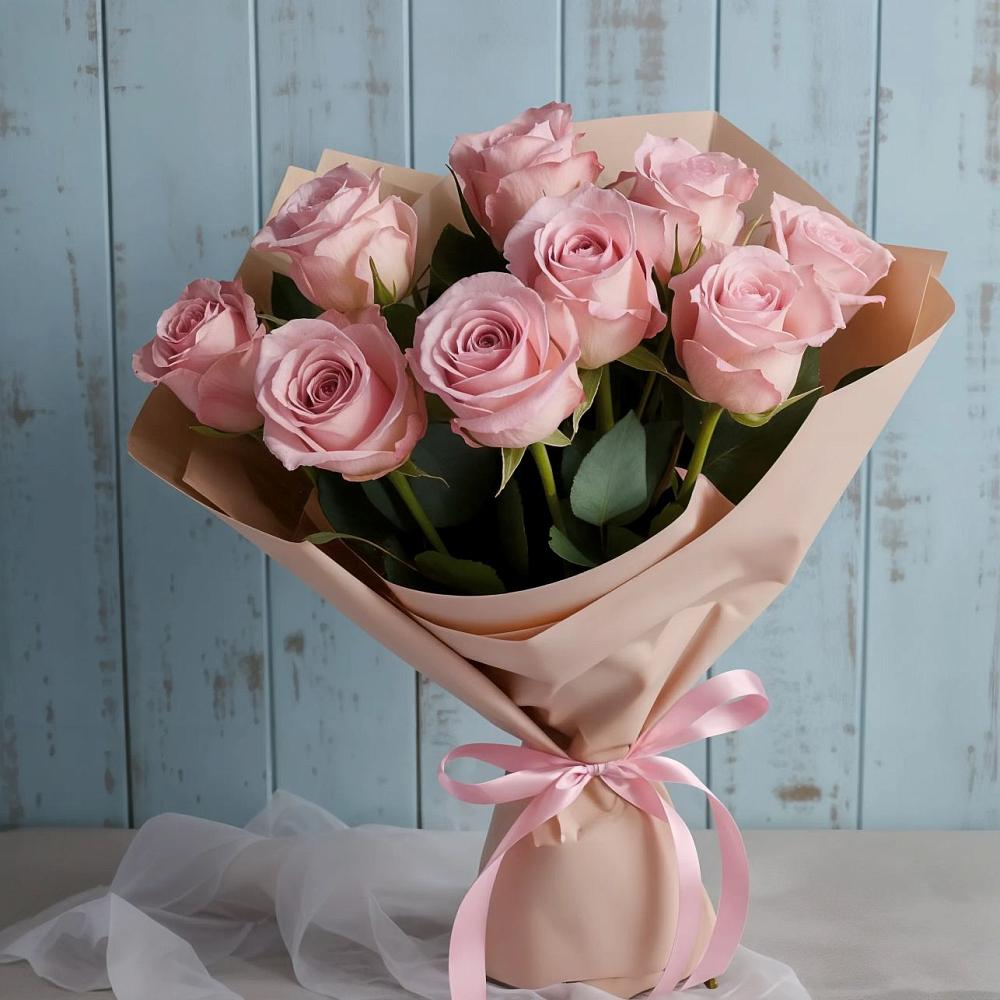 Букет цветов из: Розы в Новодеревянковской