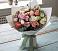 Букет цветов из: Розы, Лизиантусы и Гвоздики в Новодеревянковской
