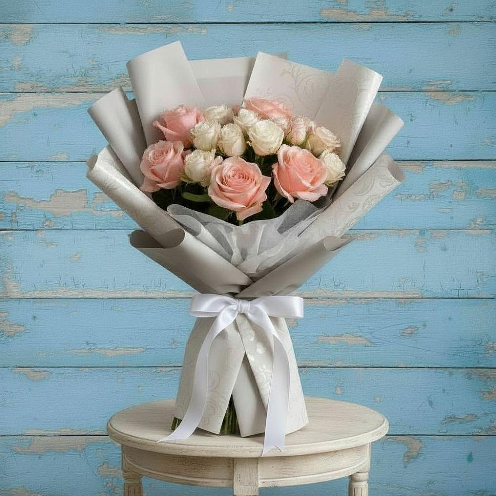 Букет цветов из: Розы в Новодеревянковской