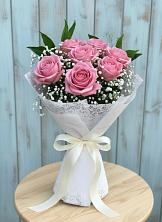 Букет цветов из:  Розы в Новодеревянковской