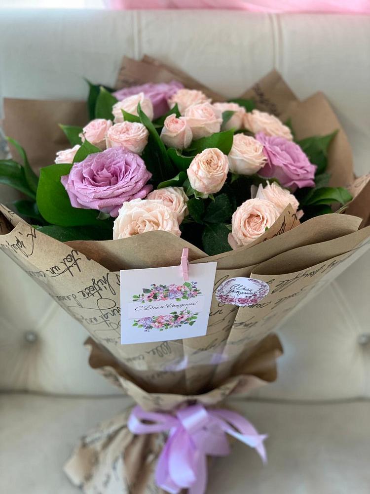 Букет цветов из: Розы в Новодеревянковской