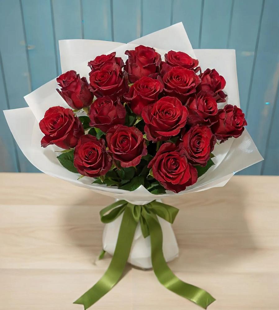 Букет Красные розы в Новодеревянковской