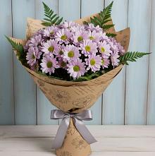 Букет цветов из:  Хризантемы в Новодеревянковской