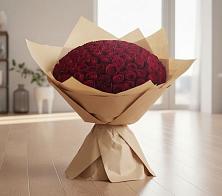 Букет 101 Красная роза #REPLACE_PRED# Новодеревянковской