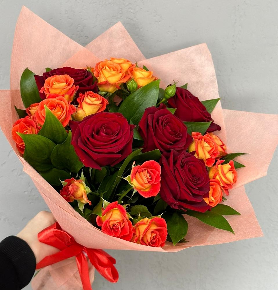 Букет Любовь и восторг в Новодеревянковской