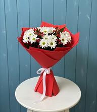 Букет цветов из:  Хризантемы в Новодеревянковской