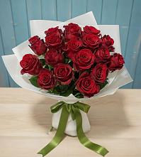 Букет Красные розы в Новодеревянковской