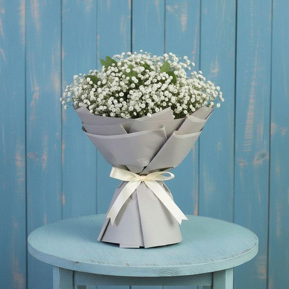 Букет цветов из: Гипсофила в Новодеревянковской