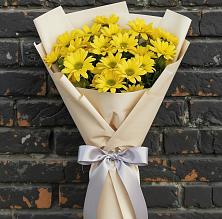Букет цветов из:  Хризантемы #REPLACE_PRED# Новодеревянковской