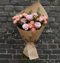 Букет цветов из:  Розы в Новодеревянковской