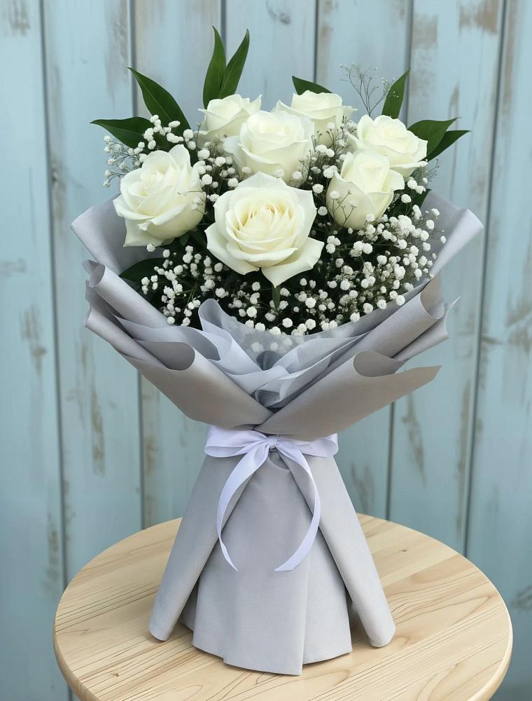 Букет цветов из: Розы в Новодеревянковской