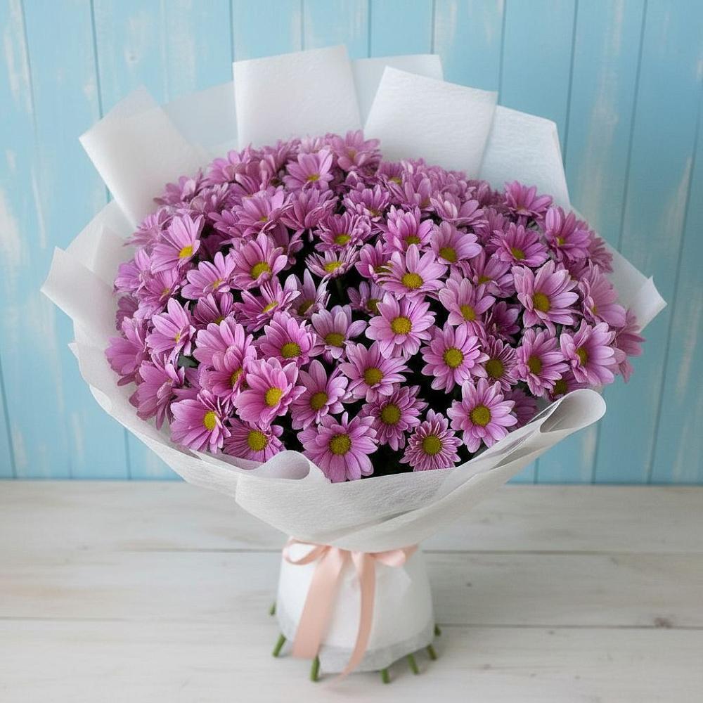 Букет цветов из: Хризантемы в Новодеревянковской