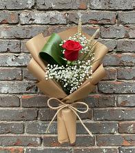 Букет цветов из:  Розы в Новодеревянковской