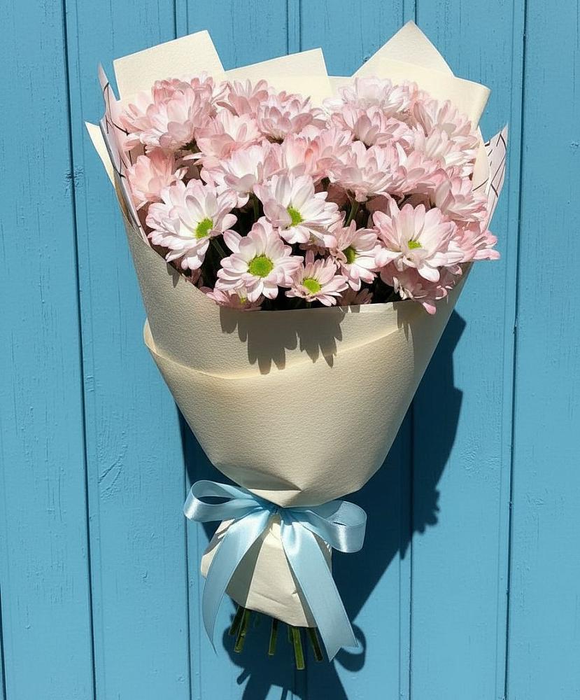 Букет цветов из: Хризантемы в Новодеревянковской