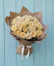 Букет Кремовое облако в Новодеревянковской