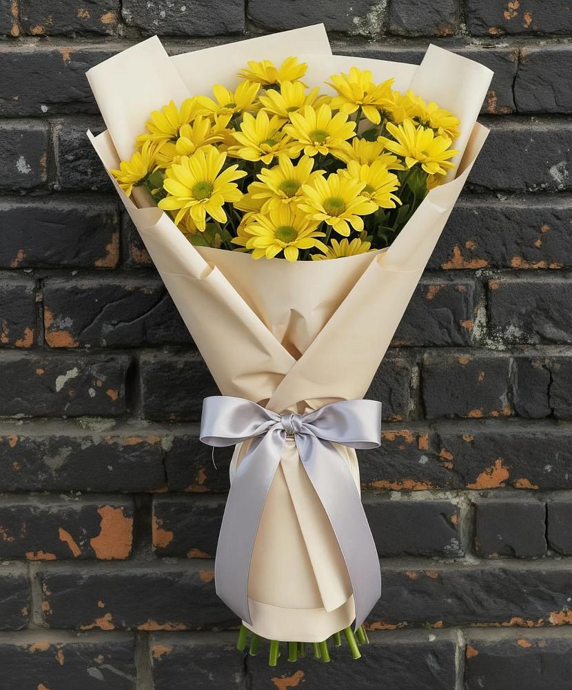 Букет цветов из: Хризантемы в Новодеревянковской