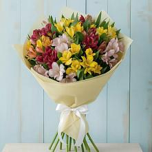 Букет цветов из:  Альстромерии в Новодеревянковской