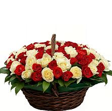 Премиум букет из: Розы #REPLACE_PRED# Новодеревянковской