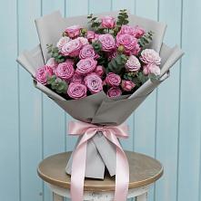 Букет цветов из:  Розы в Новодеревянковской